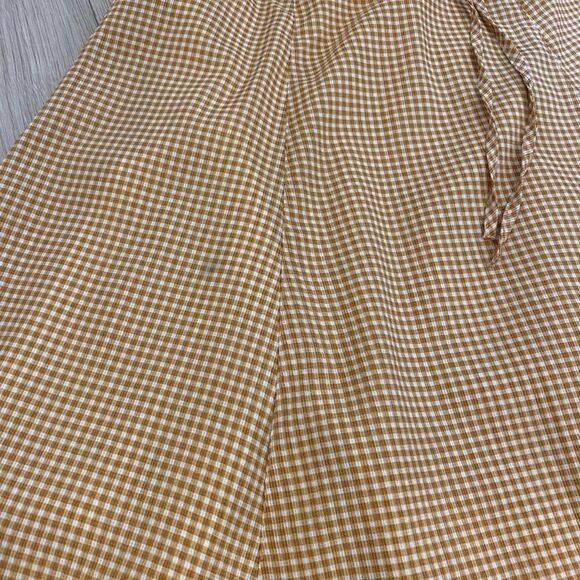 Moon River Gingham Plaid A Line Check Dress Sz M spaghetti straps. - Picture 10 of 11